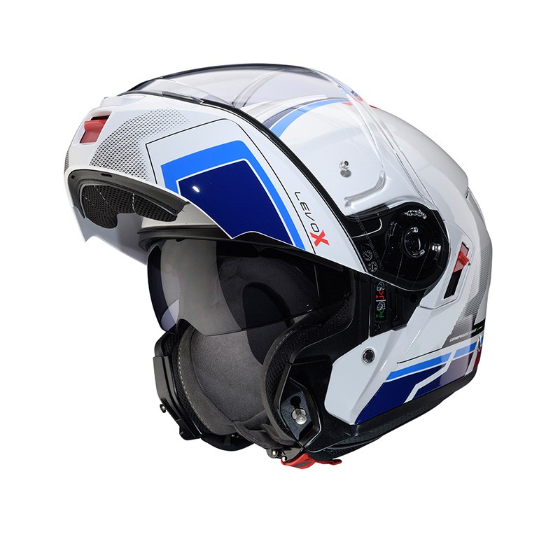 Caberg Levo X E2206 Elite Bianco-Rosso-Blu